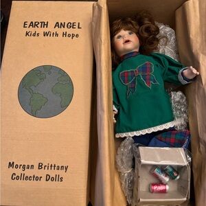 Earth Angel Collector Doll with Green Outfit